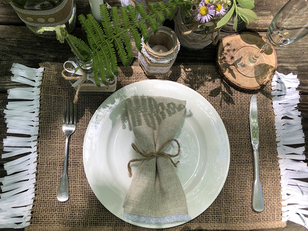 Outdoor Dining Placesetting
